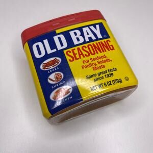 OLD BAY 6oz Seasoning Maryland Seafood Crab Spice Chesapeake Bay McCormick NEW